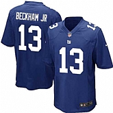 Nike Men & Women & Youth Giants #13 Odell Beckham Jr Blue Team Color Game Jersey,baseball caps,new era cap wholesale,wholesale hats